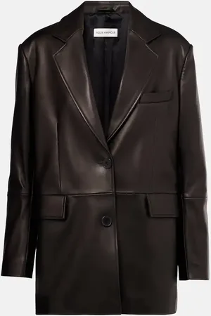 Nour Hammour Blazer Cass in pelle