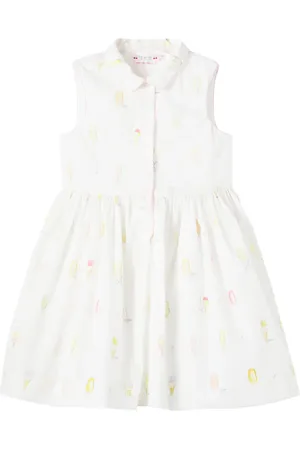 BONPOINT Abito Anne in cotone con stampa