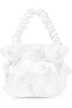 Self-Portrait Borsa a spalla con applicazioni floreali