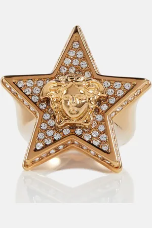 VERSACE Anello La Medusa con cristalli