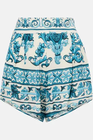 Adriana Degreas Shorts a vita alta con stampa