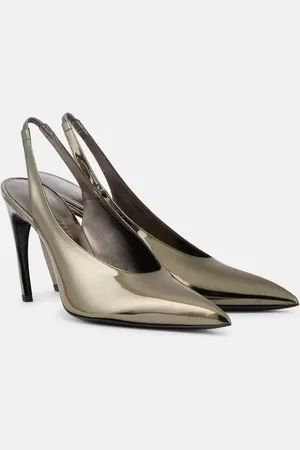 The Attico Pumps Viper 95 in PU metallizzato
