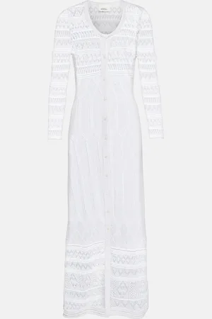 Isabel Marant Abito lungo in crochet