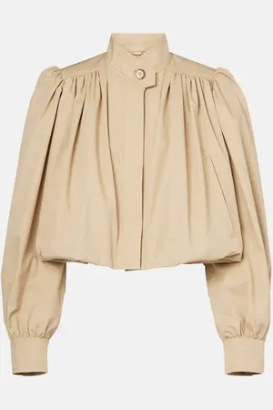 Chloé Chloé Giacca in gabardine di cotone