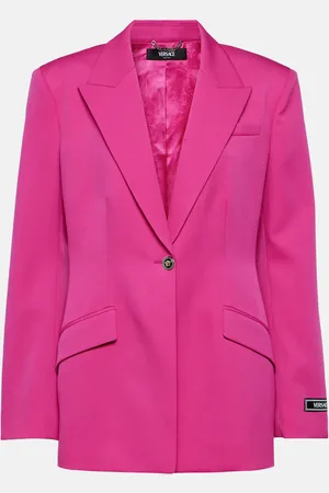 VERSACE Blazer in lana vergine