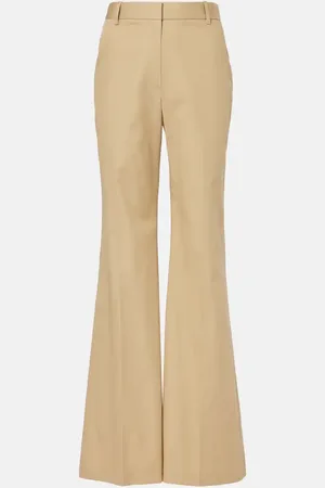 NILI LOTAN Pantaloni flared Effy in cotone