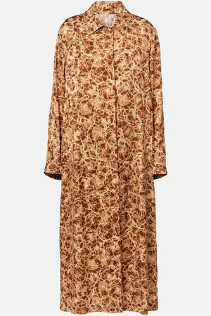 DRIES VAN NOTEN Cappotto con stampa leopardata