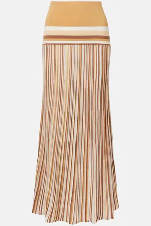 FAITHFULL THE BRAND Gonna lunga Citara in maglia di misto cotone