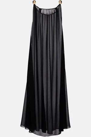 Adriana Degreas Abito lungo Holiday in chiffon