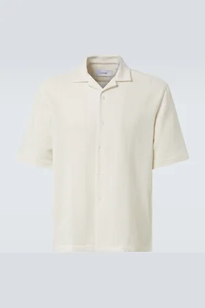 LARDINI Camicia bowling a righe