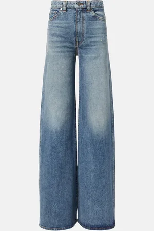 Khaite Jeans a gamba larga Dane