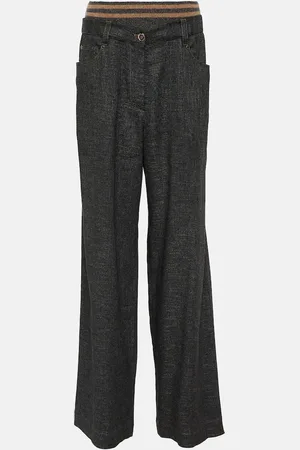 Brunello Cucinelli Pantaloni a gamba larga