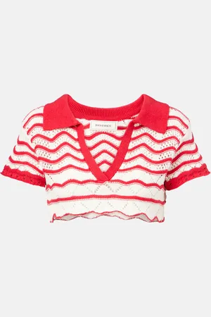 Bananhot Top cropped Coco in crochet