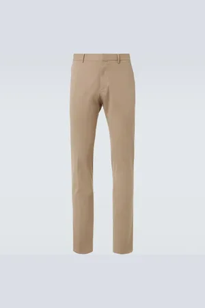 Ermenegildo Zegna Pantaloni slim in misto cotone
