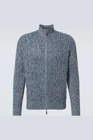 Arch4 Pullover Regent in cashmere con zip