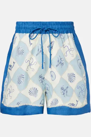ALÉMAIS Alémais Shorts a vita alta Pia con stampa