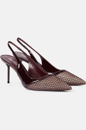 PARIS TEXAS Pumps slingback Lidia 70 in mesh