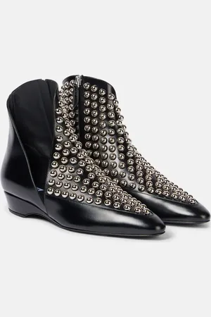 Alaïa Alaïa Stivaletti in pelle con borchie