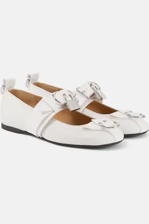 J.W.Anderson Ballerine Lock in pelle