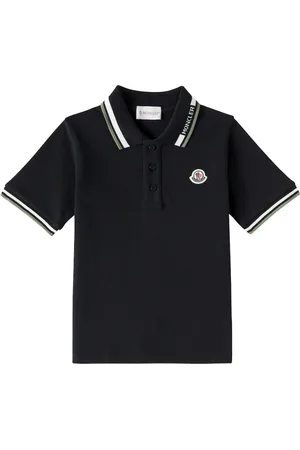Moncler Polo in piqué di cotone