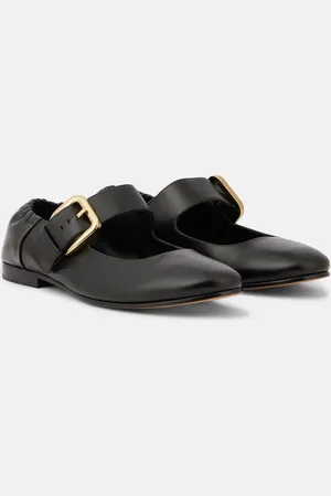Bottega Veneta Ballerine Mary Jane Astaire in pelle
