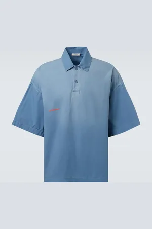 J.W.Anderson Polo oversize con logo ricamato
