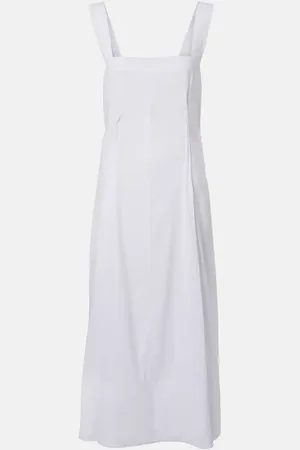 Vince Abito midi in misto lino