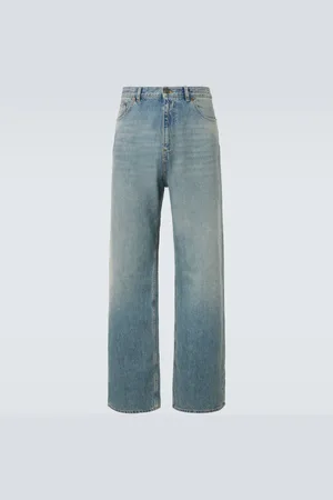 VALENTINO Jeans a gamba larga e vita alta