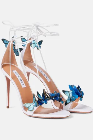 Aquazzura Sandali Papillon 105 in pelle