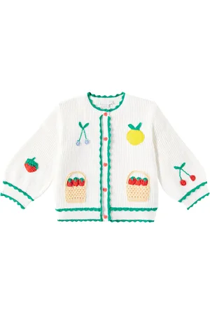 Stella McCartney Cardigan in cotone con ricami