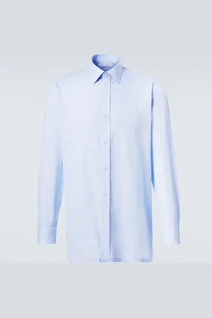 Charvet Camicia in popeline di cotone