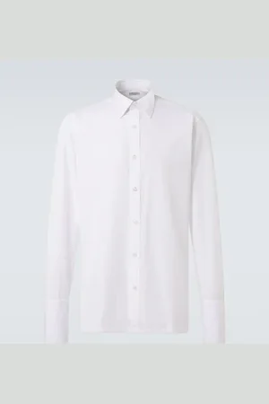 Charvet Camicia in popeline di cotone