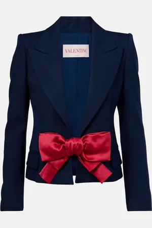 VALENTINO Blazer con fiocco