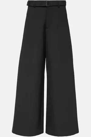 SACAI Pantaloni a gamba larga