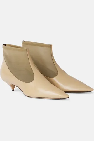 The Row Stivaletti in pelle e mesh