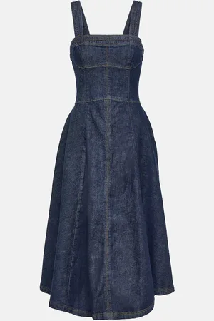 Simkhai Abito midi Cici in denim