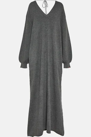 EXTREME CASHMERE Abito lungo N°259 Sheba in misto cashmere