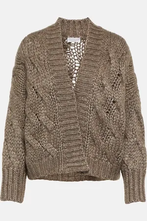 Brunello Cucinelli Cardigan in misto mohair