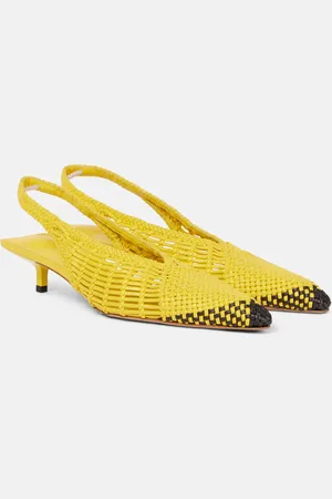 Jacquemus Pumps Cubisto Banane 35 in pelle