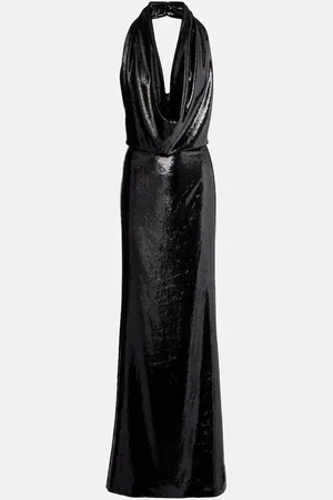Stella McCartney Abito lungo in velluto