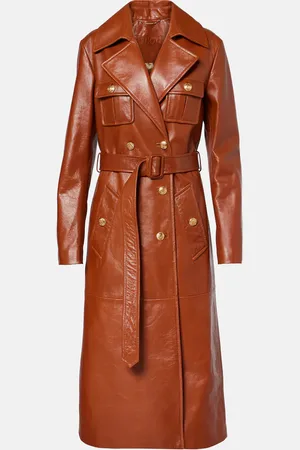 Chloé Chloé Cappotto doppiopetto in pelle