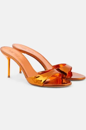 PARIS TEXAS Sandali Lidia 70 in pelle metallizzata