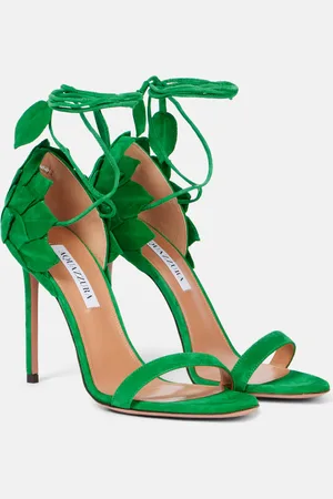 Aquazzura Sandali Hibiscus 105 in suede