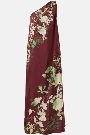 La DoubleJ Abito lungo Roy in twill di seta