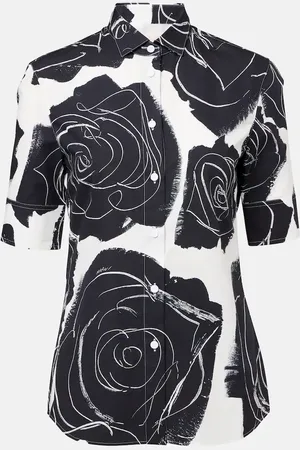 Marni Camicia in popeline di cotone con stampa