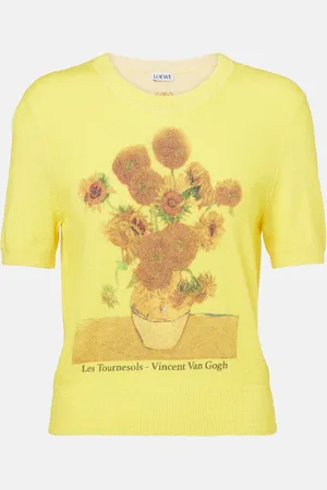 Loewe T-shirt in misto cotone con stampa