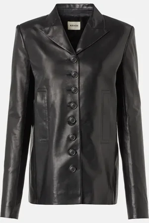 Khaite Blazer Saraphina in pelle