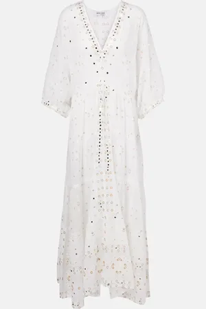Juliet Dunn Abito lungo in cotone