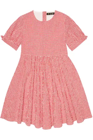 Loro Piana Abito in cotone seersucker
