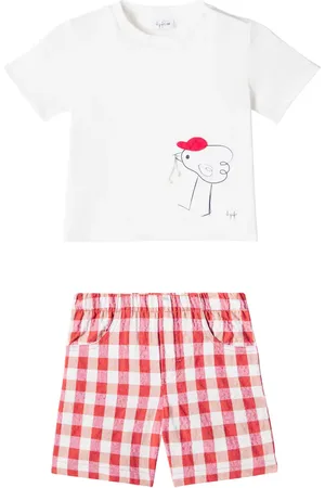 Il gufo Baby - T-shirt e shorts con stampa